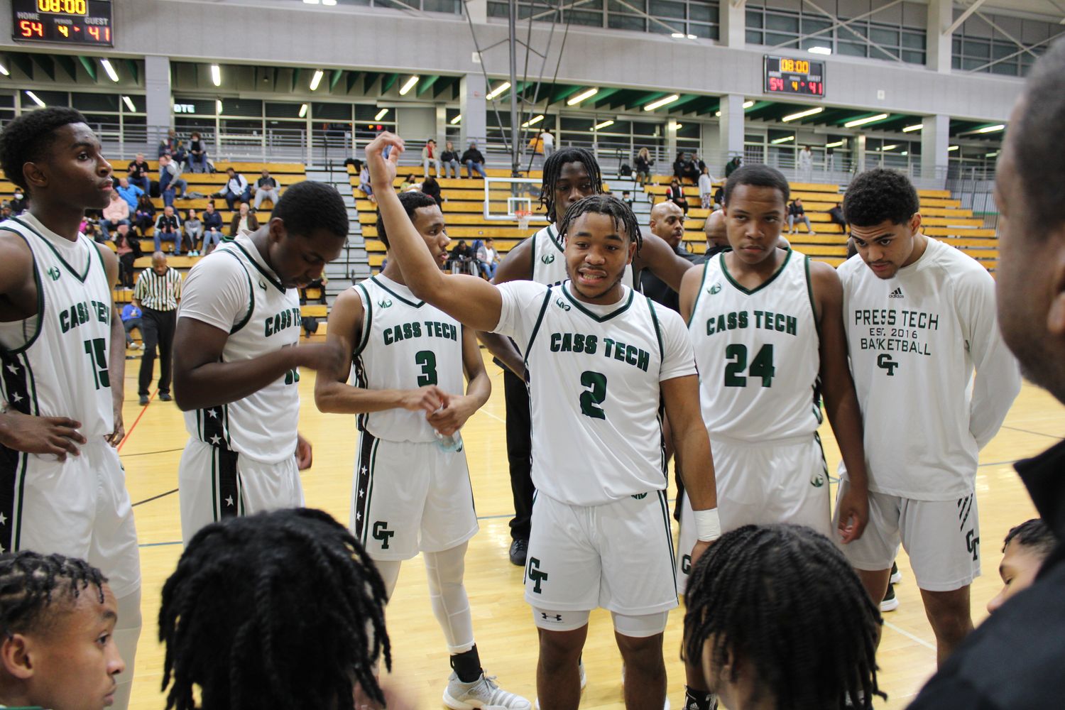 Cass Tech basketball Dec20-22 Antonio Cooper